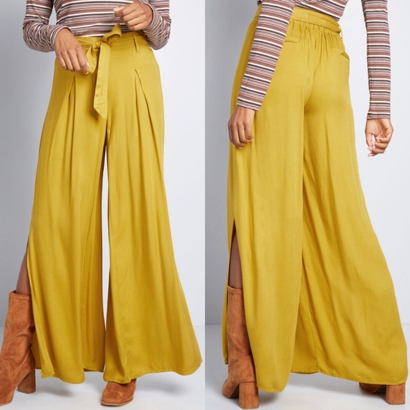 Modcloth Pants - BB Dakota Modcloth Meant for Vents Wide-Leg Pants